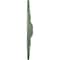 Ekena Millwork Naple Ceiling Medallion (Fits Canopies up to 3 3/8"), 37 1/2"OD x 3 3/8"P, Athenian Green CM37NAAGF - alternate 3